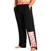 Marvel Get Trend Marvel Avengers Pantaloni Pigiama Uomo Comoda Pantalone Cotone - Regalo Uomo e Ado (Nera Marvel Logo, 3XL)