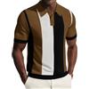 PJ PAUL JONES Polo da uomo a maniche corte, vintage, in maglia
