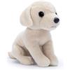 Zappi Co Buddy il Labrador - Cucciolo di peluche bianco (15 cm), morbido e morbido, 100% riciclato, ideale per gli amanti dei cani