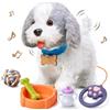 OR OR TU Cagnolino Che Abbaia e Cammina e Leccare, Peluche Elettronico Cane Giocattolo con Guinzaglio, Cane Robot Giocattolo Interattivi Giochi Bambini 3 4 5 6 7+ Anni Regalo