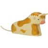 Holztiger - 80.008 - Statuetta - Toro, Sdraiato - Brown