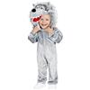Ikumaal Costume da Lupo, F49 taglia 2-3A (92-98cm) per bambini, travestimento, costumi per ragazzi, ragazze, carnevale, costume in maschera, regalo