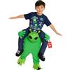Morph Costume Alieno a Cavalluccio Bambino, Costume Halloween Verde | Costume Gonfiabile da Groppa, Design Alieno Verde, Si Gonfia in Secondi, Perfetto per Halloween, Sempre un Successo