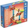 GEOMAG - Magnetic Tiles Marble Run 45Pz, Costruzioni Magnetiche per Bambini Geometriche per Costruzioni 3D e Pista Biglie, Giochi Bambini 3 Anni +, Gioco STEM Educativo, Idea Regalo Compleanno Natale