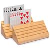 Yellow Mountain Imports YMI Beechwood Playing Card Holders, 2-Pack, 15.2 cm