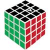 Gigamic V-CUBE 4 x 4 White Flat, Professional, Fast, and Smooth, Speed Cube, Puzzle, Fidget Toy
