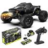 RIAARIO Auto RC Mini 1:10 Senza Spazzole RC per Adulti Max 50 km/h Tutti i Terreni Hobby Camion Elettrici Fuoristrada Monster Truck 4WD Telecomando Auto Camion Impermeabile con Fibra di Carbonio
