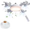 QUUGAR 2026 Nuovi Ventilatore da Soffitto con Luce e Telecomando