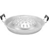 AOWINHIT Versatile griglia per barbecue thailandese antiaderente griglia in alluminio con riscaldamento uniforme, materiale in alluminio, per grandi riunioni di famiglia (35 cm/13,78 pollici colore