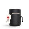 LARS NYSØM Barattolo Termico in Acciaio Inox 350ml - Contenitore Alimenti | Contenitore Pranzo Ermetico per Alimenti Caldi e Freddi - 12h Calda 24h Fredda - Bocca Larga per Zuppe Lavoro Viaggio