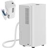 Ollewiellan Deumidificatore elettrico silenzioso 38 dB, deumidificatore per ambienti fino a 30 m², deumidificatore con 3 modalità, display digitale, timer 24H, deumidificatori per la casa, lavanderia