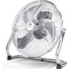 TRESKO AERSON Ventilatore da pavimento 30 cm, con 3 livelli di potenza, ventilatore 45W, alto flusso d'aria, struttura robusta in metallo, angolo di inclinazione ca. 110 gradi