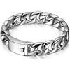 JewelryWe - Bracciale Catena Moto Bicicletta da Uomo Braccialetto Maschile in Acciaio Inossidabile