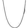 PROSTEEL Collana Serpente 2MM 16-30 Pollici Collana Uomo Acciaio Donna Argento Serpentina Agile Catenina Versatile Solo o Impilato in 316L Acciaio Inox