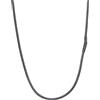 PROSTEEL Collana Serpente 2MM 16-30 Pollici Collana Uomo Acciaio Donna Argento Serpentina Agile Catenina Versatile Solo o Impilato in 316L Acciaio Inox