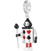GNOCE Alice Avventura nel Paese Delle Meraviglie Ciondolo Fascino Dangle, S925 Argento Sterling Charms Dangle per le Donne Ragazze Moglie Figlia, San Valentino, Festa Della Mamma Gioielli Rega
