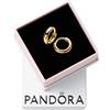 PANDORA Essence Orecchini a cerchio placcati in oro 14k