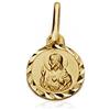 Inmaculada Romero IR Scapolare medaglia d'oro 18k C. Jesús V. Carmen 7mm. unisex