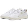 PUMA Court Lally Dayinight Sneaker Donna, Puma Bianco PUMA Bianco PUMA Oro, 38.5 EU