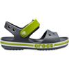 Crocs Unisex Bambino Bayaband Sandal K Sandalo, Charcoal, 19/20 EU
