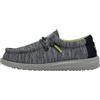 HEYDUDE Hey Dude Scarpe da Ragazzo Wally Youth Stretch Moc Toe, Blu Navy, 34 EU
