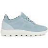 Geox D Spherica A, Sneakers Donna, Lt Sky Lt Blue, 41 EU