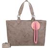 Fritzi aus Preussen Fritzi Izzy Vintage Shopper donna borsa a mano borsa a spalla città vegana con pochette e cordoncino rimovibili 29 x 42 x 15 cm - Rosa, Nero, Oliva, Grigio, Beige, Blu, Curry, Rosso, Antracite