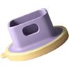 RUINBNC Accessorio per auto e scrivania da tasca, color crema taro purp le | Rotazione ad angolo multiplo, design con presa sicura e fissaggio stabile per il supporto del veicolo e la base da tavolo