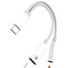 zoyuzan Adattatore da USB C a jack da 3,5 mm, tipo C, per iPhone 17, 16, 15 Pro Max, compatibile con Samsung S26, S25, per Apple, iPad, cavo audio, cavo ausiliario, microfono AUX