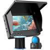 KOROBIE Ecoscandaglio, Fotocamera subacquea portatile for la pesca con monitor LCD da 4,3 for visione notturna, fishfinder impermeabile(15M)