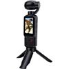 Elprico Fotocamera Vlog 4K da 64 MP con Obiettivo Ruotabile a 180° | Display da 1,97, Stabilizzazione Elettronica, Luce di Riempimento, Batteria da 1800 MAh e Mini Treppiede Inclusi per una