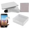 Generico Lente a effetto specchio per smartphone Alta definizione, girevole,
