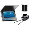 KOROBIE Ecoscandaglio, Telecamera subacquea for pesca HD da 4,3/5 pollici for sul ghiaccio impermeabile con ampia visuale a 220° for la in barca lago ghiacciato(4.3inch US)