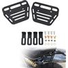 Xracingmoto Portapacchi per moto borse da sella staffe di montaggio staffa laterale per Ducati Scrambler 620 800 Classic 800 Urban Enduro