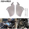 REWMTER Moto motore sella scudi deflettore di calore deflettore d'aria fumo per Harley Softail Fat Boy Street Bob Slim FLSL FXBB 18-20