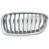 NONE Griglia del rene della griglia del paraurti anteriore cromata LH + RH per BMW serie 5 F10 528i 535i 10-16