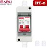 EARU HT-2 IP65 Scatola di distribuzione elettrica impermeabile esterna AC DC Interruttore automatico solare MCB 63A RCBO PC Scatola di cavi di giunzione in plastica
