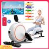 Superun Vogatore domestico Resistenza regolabile a 32 livelli 300LBS Trainer Row Machine Monitor LED Supporto per tablet Bluetooh Fitness Machine