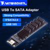 T.F.SKYWINDINTL 10 Gbps USB-C Tipo-C a NGFF Chiave B+M SATA 6 Gbps 5 Porte Adattatore Convertitore Porta PM Multiplicatore Selettore JMB575 JMS580