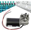 CNCEST Motoriduttore elettrico da 60 W Motore compatto da 220 giri/min 12 V CC -30 ~ 60 ° C Intervallo di temperatura di lavoro per la stampa di imballaggi Tintura tessile