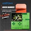 TRIMUI Brick Hammer Lettore di giochi portatile portatile CNC Full Metal Schermo IPS da 3,2 pollici Giochi retrò Sistema Linux Dispositivo per videogiochi
