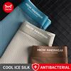 MiiOW 3 Pz Jacquard di Seta del Ghiaccio Uomini Boxer Slip 10A Antibatterico Mutandine da Uomo Biancheria Intima Traspirante Morbidezza Uomo Boxer Mutande