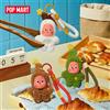 POP MART Twinkle Twinkle Savor the Moment Series - Ciondolo Peluche Mini Biscotti Appena Fatti, Blind Box 1/6 Pezzi, Figurina da Collezione