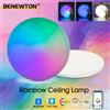 BENEWTON Lampade da soffitto intelligenti a LED 54W 36W AC 220V APP telecomando attenuazione moderna plafoniera RGB camera da letto soggiorno casa decorativa