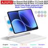 AJIUYU Tastiera magica per Xiaomi Pad 8 7 Custodia magnetica per MiPad 8 Mi Pad 8 7 Pro 11.2 pollici POCO Pad X1 Smart Multi-touch Tastiera Cover