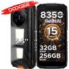 DOOGEE Fire 3 Max - Smartphone robusto con Gemini AI, 32GB+256GB, schermo da 5.5" HD+, luci da campeggio, batteria da 8350mAh, NFC, Android 15, Google Pay