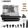 OMESER 1800W 17KPa Pulitore per Tappeti a Vapore Macchina per Lavaggio a Secco Bagnato Aspirapolvere Auto Tappezzeria Divano di Aspirazione Accessori per la Casa