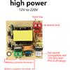 Aideepen Convertitore DC-AC da 12-16.8V a 220V, Modulo Inverter Step-Up 50-100W, Adattatore di Alimentazione Universale per Pannelli Solari da Esterno