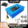 Pacco Batteria al Litio 18650 13S8P 48V 100Ah Grande Capacità Adatto per 48V 250-1500W con BMS Integrato