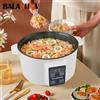 BALASHOV Pentola Elettrica Multifunzione 220V 3.5L, Pentola Antiaderente Intelligente per 2-4 Persone, Elettrodomestico da Cucina